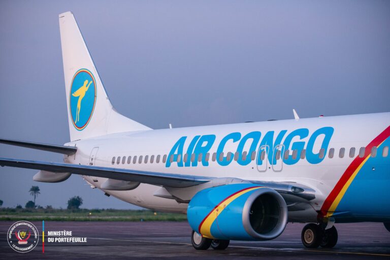 RDC : Air Congo réceptionne son premier avion