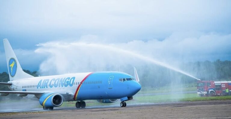 RDC : Air Congo accueille son deuxième Boeing 737-800 dans sa flotte
