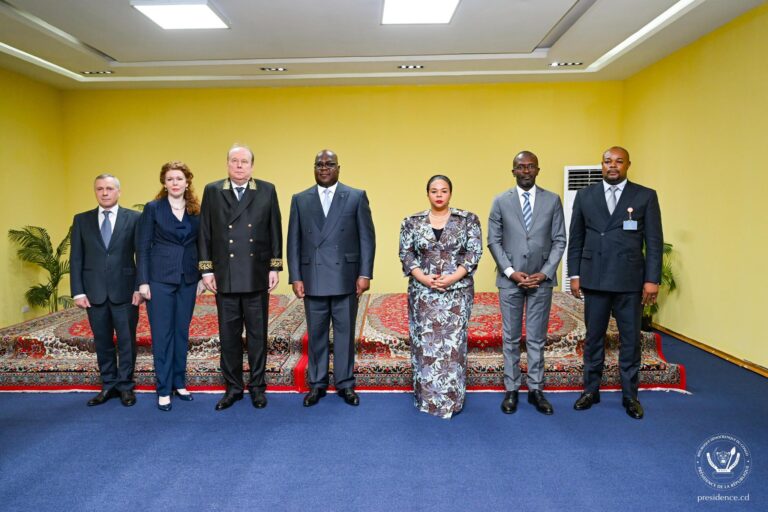 Kinshasa : Félix Tshisekedi a reçu deux nouveaux ambassadeurs accrédités en RDC