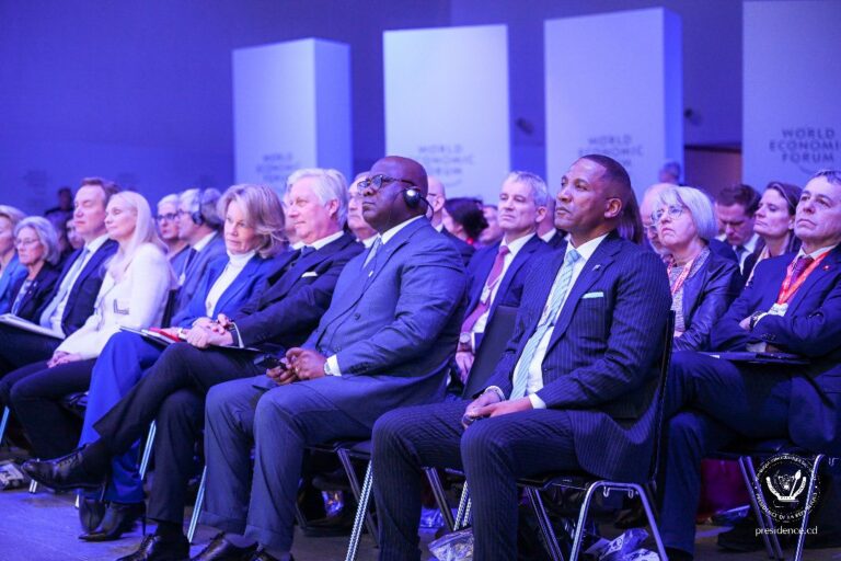 Forum économique mondial de Davos : Félix-Antoine Tshisekedi présent à l’ouverture de la 55e édition