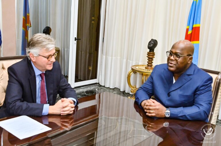 RDC : Félix Tshisekedi a échangé avec Jean-Pierre Lacroix, sur la crise sécuritaire dans l&rsquo;Est de la RDC
