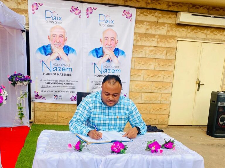 RDC : « Nazem Nazembe, entre politique, et sport » : un parcours inoubliable salué par Cedrick Tshizainga