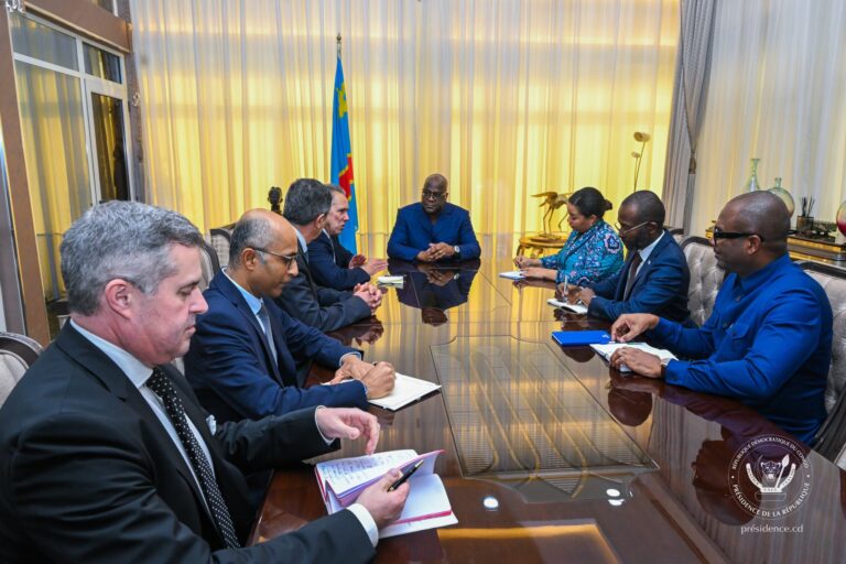 RDC : La situation de la crise sécuritaire au centre de l&rsquo;échange entre Tshisekedi et un représentant de l’UE