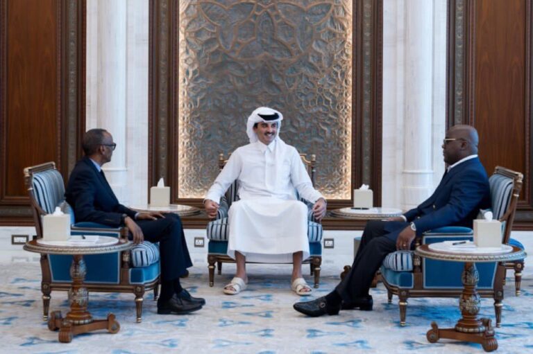 Doha : vers une paix durable entre la RDC et le Rwanda après la rencontre Tshisekedi-Kagame