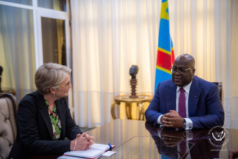 RDC : Le Chef de l’État a échangé avec la représentante spéciale du Danemark pour les grands lacs et le Sahel