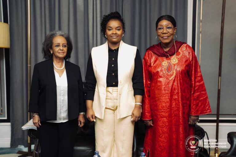 Guerre dans l’Est: La Ministre de la Jeunesse plaide pour la paix en RDC auprès d’anciennes cheffes d’État africaines