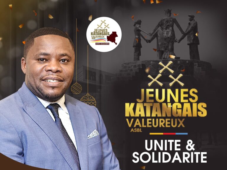 RDC : L&rsquo;ASBL “Jeunes Katangais Valeureux” soutien l’idée d’un État fédéral pour stimuler l’économie