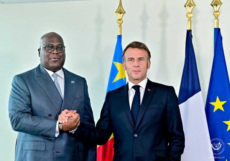 New York : Tshisekedi et Macron échangent sur la sécurité à l’Est de la RDC