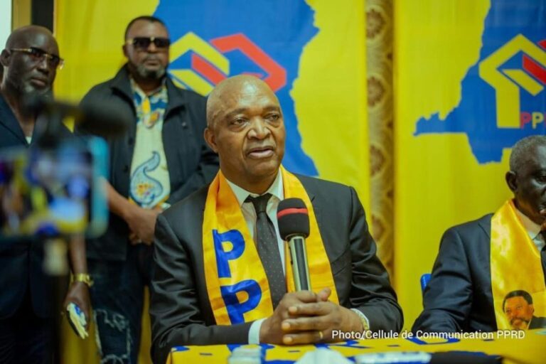Suspension du PPRD : Emmanuel Shadari réplique et maintient les activités du parti