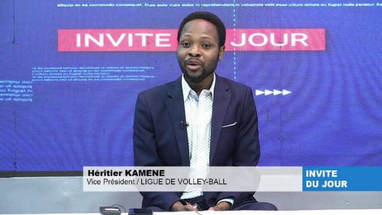 Lualaba : Héritier Kamene désigné Président intérimaire de la Ligue de Volleyball (officiel)