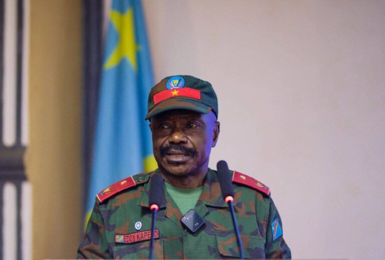 Haut-Katanga : le général Eddy Kapend réaffirme la loyauté de l’armée au Chef de l’État